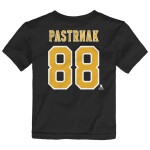Outerstuff Dětské tričko David Pastrnak #88 Boston Bruins NHL Flat Name & Number Short Sleeve Cotton Velikost: 3 roky
