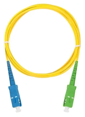 XtendLan FO patch SC/APC-SC / Optický patch kabel / simplex / 9/125 µm / 3 m / G.652d / LS0H (FOP-SCASC-S-3-9)