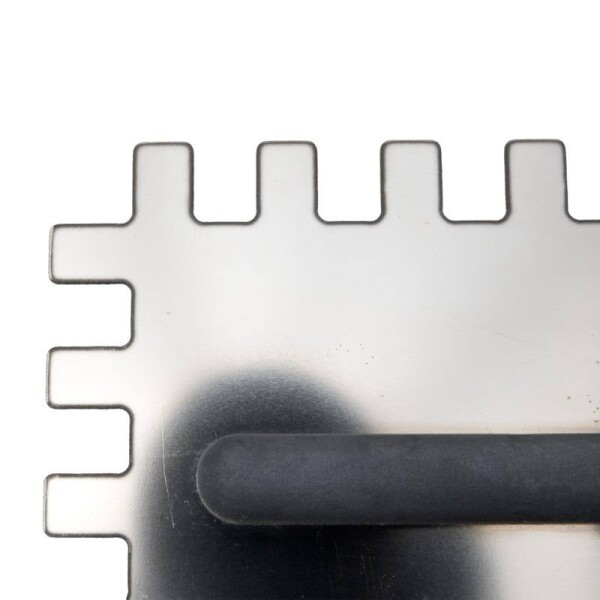 Hladítko nerezové 130 x 355 mm zub 12 x16 mm VELKÝ FORMÁT