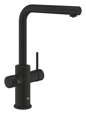 GROHE - Blue Pure Dřezová baterie Minta s filtrační funkcí a výsuvnou koncovkou, phantom black 30590KF0