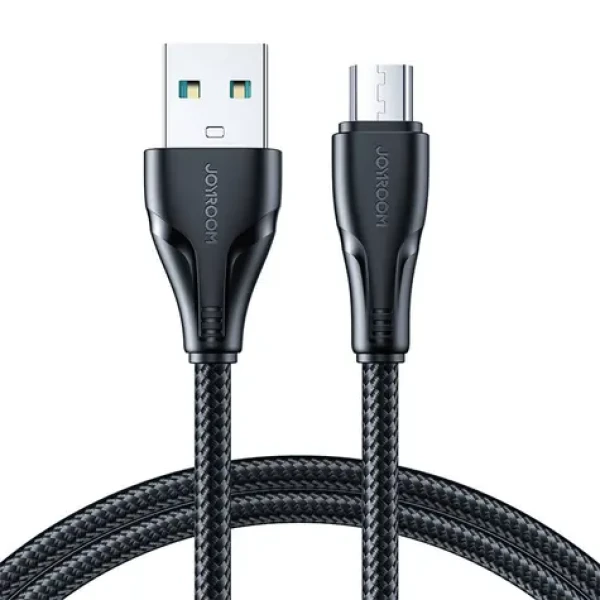 Joyroom S-UM018A11 Surpass Nabíjecí kabel USB-A (M) - MicroUSB (M) 2.4A 2m černá (S-UM018A11 2m Black)