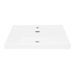 Nábytkové umyvadlo SAT B-Way 61x46,5 cm otvor pro baterii uprostřed SATBW6046 SATBW6046