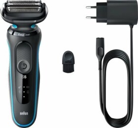 Braun Series 5 51-M1000s / Elektrický holící strojek / WetDry / Li-ion baterie / voděodolný (51-M1000S)