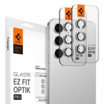 Spigen Glass tR EZ Fit Optik Pro ochranné sklo na fotoaparát pro Samsung Galaxy S24+ 2ks šedá (AGL07613)