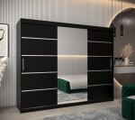 Šatní skříň Abi V2 Barva korpusu: Dub Sonoma, Rozměry: 200 cm, Dveře: Dub sonoma