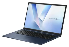 ASUS Vivobook 17 modrá / Notebook / 17.3" FHD / Intel Core 5 120U 1.4GHz / 16GB / 512GB SSD / Intel UHD / W11H (X1704VA-AU1375WZ)