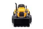 Mamido Elektrický traktor s přívěsem S617 žlutý