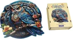 SPARKYS Dřevěné puzzle Stylová sova