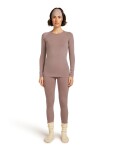ICEBREAKER Wmns 260 Zoneknit Seamless LS Crewe, Summit (vzorek) velikost: S