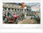 Nástěnný kalendář 2027 Notique Oldtimers – Václav Zapadlík, 64 x 42 cm