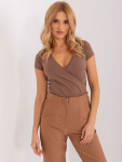 Tričko RV TS 5636.18 hnědá S