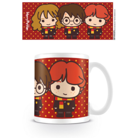 Hrnek Harry Potter Harry Hermiona, Ron, Chibi 315 ml