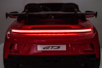 Mamido Elektrické autíčko Porsche 911 GT3 XXL + MP4 | 24V14Ah | 4x200W | Pro 2 děti | červené