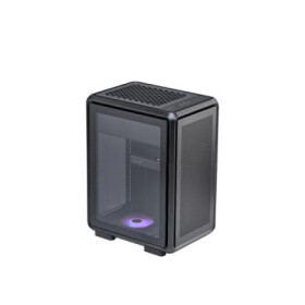 Cooler Master case MasterFrame 400 Mesh Black, mATX, Průhledná bočnice,1x 120mm ARGB Fan, Černá EDF_1566573