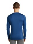 ICEBREAKER Mens Merino 200 Oasis LS Crewe Rising Light, Lazurite (vzorek) velikost: M