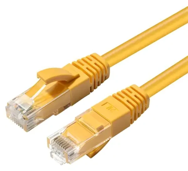 MicroConnect CAT5e U/UTP 0.3m žlutá / Patch kabel / RJ-45 / PVC (UTP5003Y)