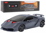Mamido Sportovní autíčko Lamborghini Sesto Elemento na dálkové ovládání RC 1:24 šedé