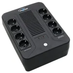 Eurocase EA200PLUS EVO / Záložní zdroj UPS / 800 VA / 480 W / line interactive / 8 zásuvek (EA200PLUS 800VA-EVO)