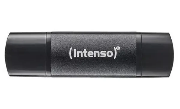 Intenso Flex Line 64GB černá / Flash disk / USB-C, USB-A / USB 3.2 Gen 1 / čtení 70 MB/s (3544490)