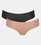 Dámské kalhotky ZERO Microfibre 2.0 Hipster C2P - BROWN - hnědočerné M0004 - SLOGGI BROWN M