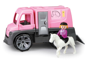 Auto Truxx přeprava koní s figurkami plast 26cm v krabici 39x22x16cm 24m+ - Lena