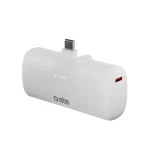 SBS EcoPower 5000 mAh bílá / Powerbanka / 10 W / vestavěný USB-C konektor