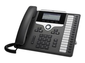 Cisco IP Phone 7861 černá / Telefon VoIP / SIP / SRTP / 16 řádků (CP-7861-3PCC-K9=)