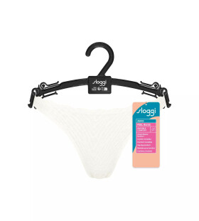Dámská tanga ZERO Feel Bliss String - WHITE - bílé 00GZ - SLOGGI WHITE M