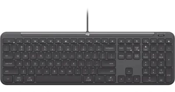 Logitech K620 for Business grafitová / Klávesnice / drátová (920-013358)