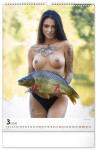 Nástěnný kalendář 2026 NOTIQUE - Girls and Carps, 33 x 46 cm