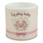 Čaj plný lásky růžový Bylinný čaj 50g v dóze