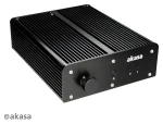 Akasa Pascal MC A-NUC22-M1B / Skříň pro Intel NUC / Pasivní chlazení / IP65 / Hliníková (A-NUC22-M3B)