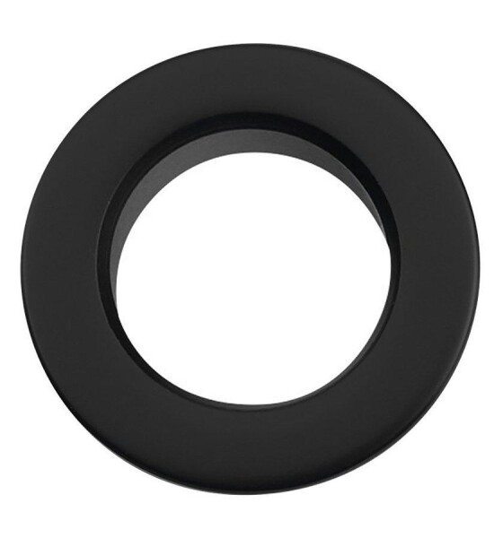 SAPHO - Krytka přepadu umyvadla Ø 32, černá 103100000195