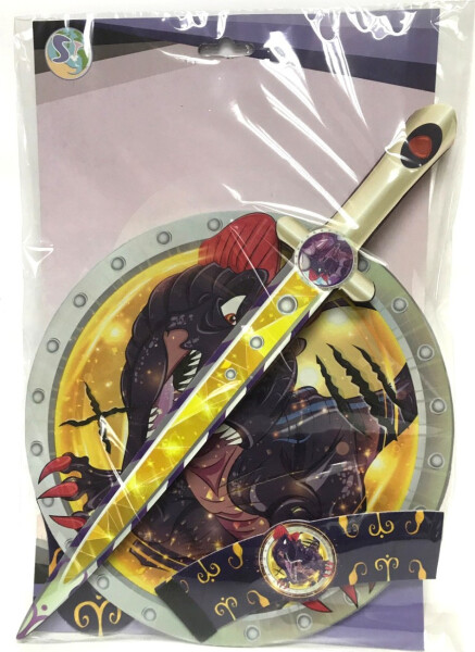 Pěnový meč a štít D-Rex