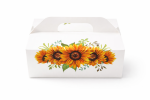 Cake star Výslužková krabice s rukojetí Yellow 26x18x9,5cm