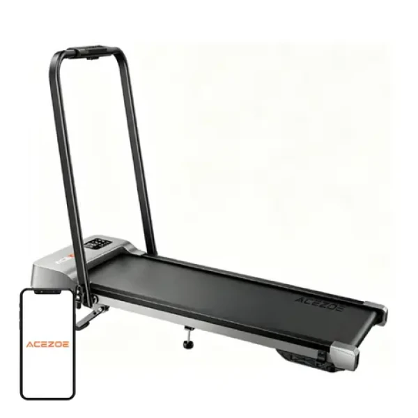 ACEZOE P12 černá a šedá / Běžecký pás / rychlost 1-10,6 km/h / sklon 1,5-10 % / 2,5 HP / do 136 kg (CTM4026)