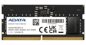 ADATA8GB (1x8GB) 4800MHz / SO-DIMM / DDR5 / CL40 / 1.1V (AD5S48008G-S)