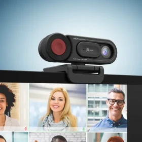 J5Create HD Webkamera černá / Webkamera / Full-HD / Auto-Focus / USB 2.0 / mikrofon (JVU250-N)