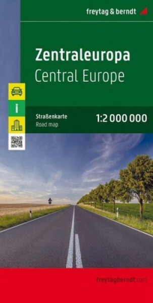 Evropa střední 1:2 000 000 automapa