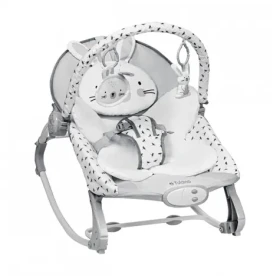 Tulano Cloe 35 Rabbit šedá / Houpací lehátko / od narození do 9 kg (TN-CLOE 35 RABBIT)