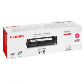 Canon CRG-718M, purpurový, 2660B002 - originální toner