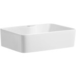 CERANO - Umyvadlo keramické Lorenzo - na desku - bílá lesklá - 49x38 CER-417167
