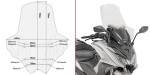 D6110St plexi čiré Kymco AK 550 Ets (17-25), vxš700x660 mm