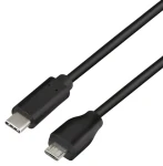 LogiLink USB-C - Micro-USB černá / Datový kabel / USB 2.0 / 0,5 m (CU0196)