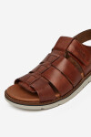 Sandály Rieker 24360-24 Přírodní kůže (useň) - Lícová