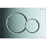 GEBERIT - Duofix Set předstěnové instalace, klozetu D-Code a sedátka softclose, tlačítko Sigma01, lesklý chrom SANI11CP1101