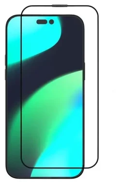Devia Star Series černý rámeček / Ochranné sklo / iPhone 14 Pro Max / Tvrzené sklo (6938595370045)