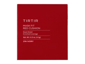 Tirtir Mask Fit Red Cushion 21N Ivory Mini kompaktní make-up v houbičce 4,5 g
