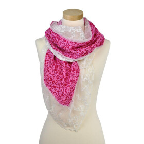 Scarves model 18733017 Fuchsia UNI - Art of polo