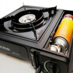 R1 Kempingový plynový vařič 2v1